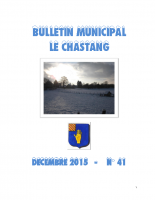 Bulletin Municipal Décembre 2015